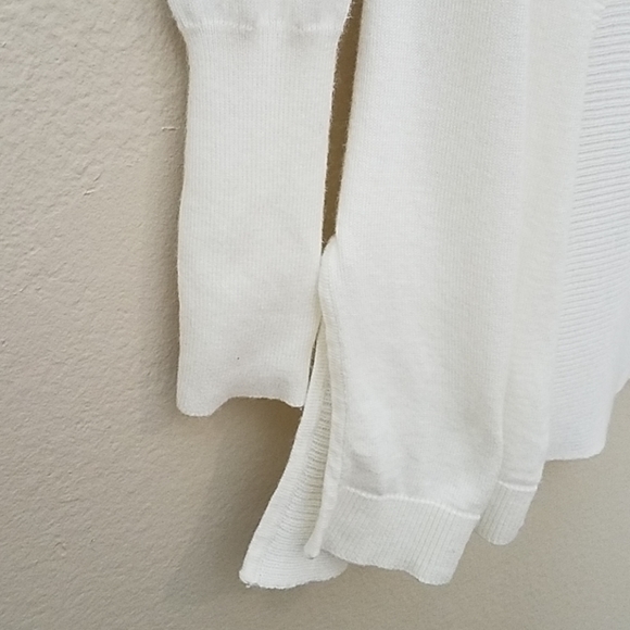 Worthington Small Tall Open Off-White Cardigan - Picture 5 of 7